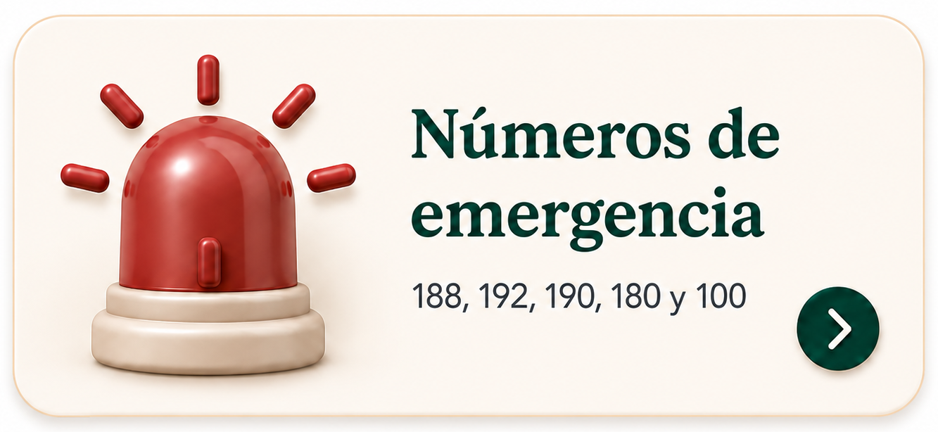 Números de emergencia