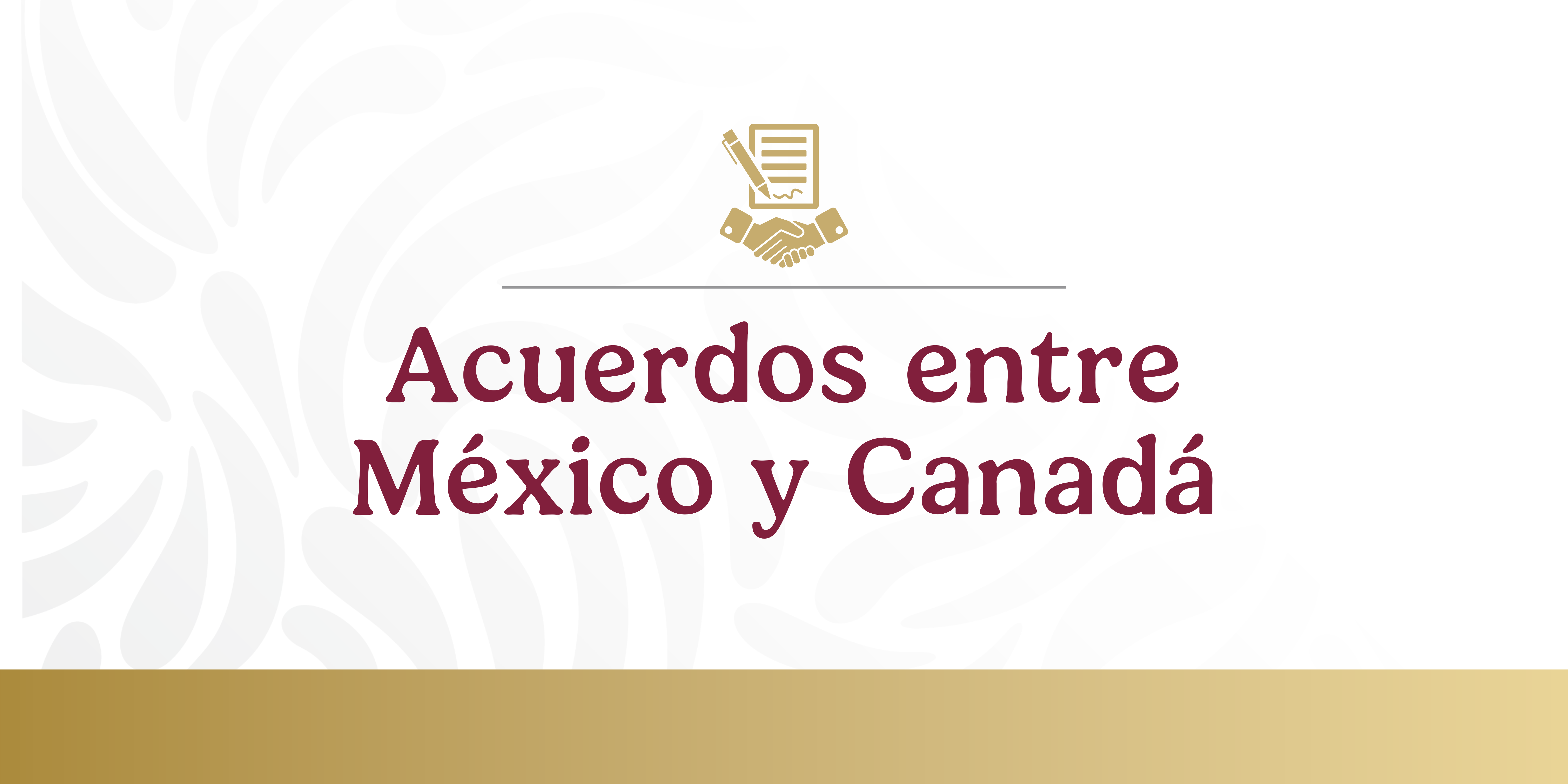 Acuerdos México-Canadá