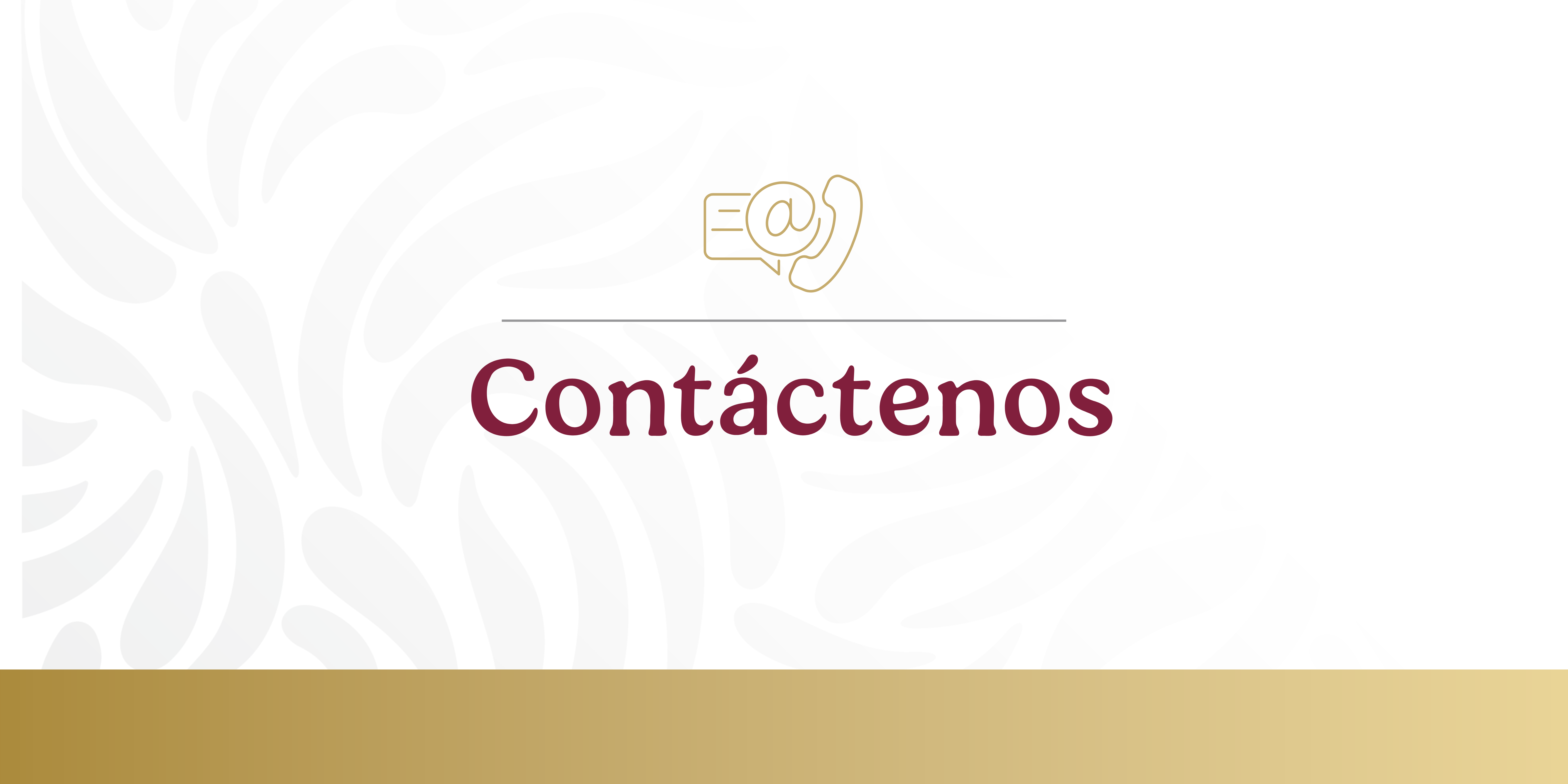 Contáctenos