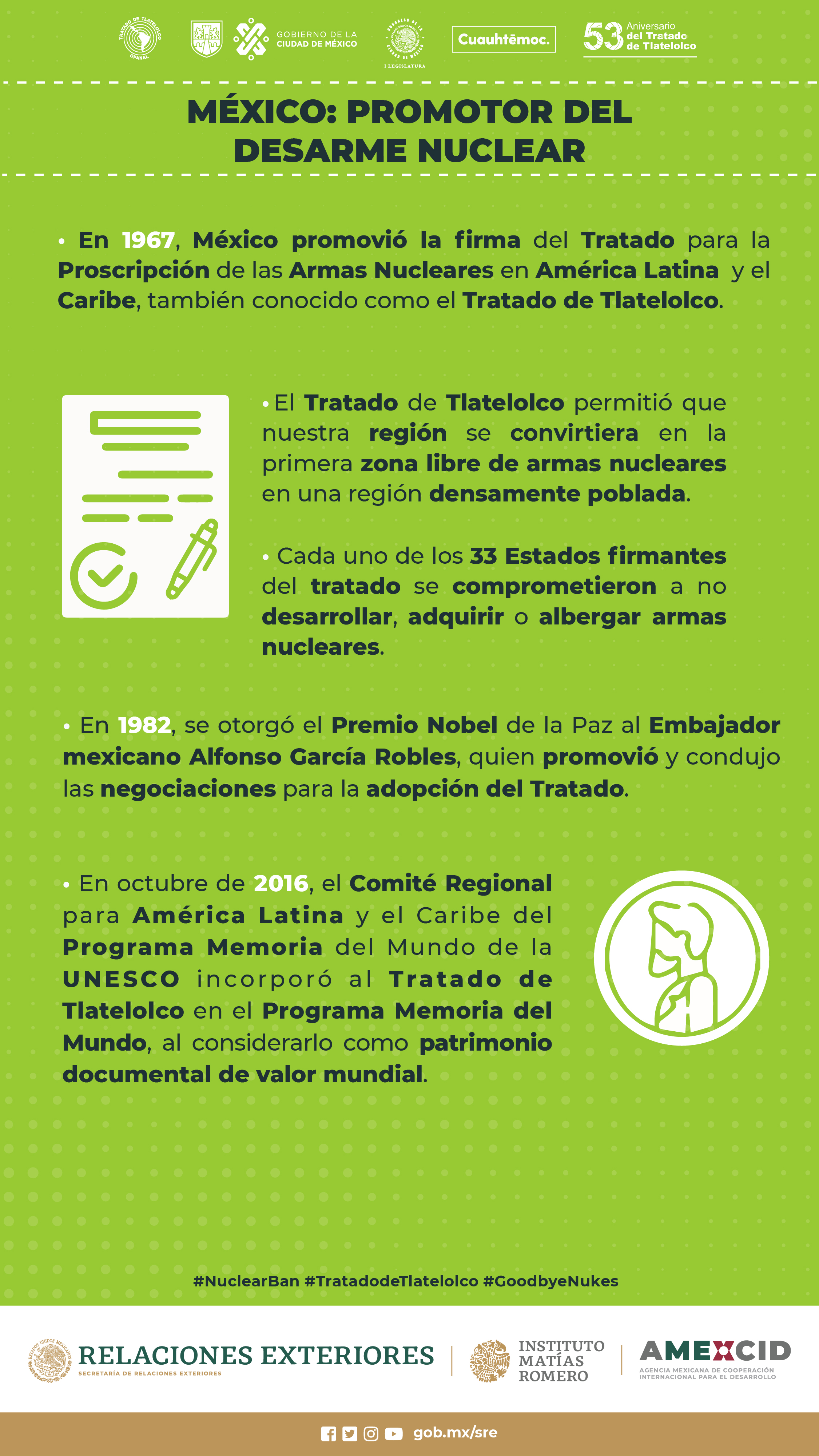 Tratado de Tlatelolco Tratado de Tlatelolco