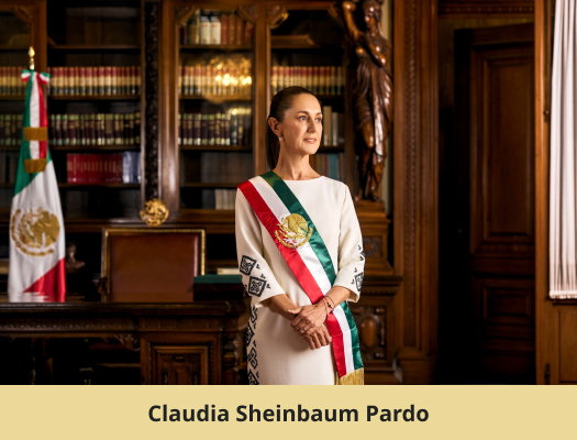 Foto de la Presidenta de México, Claudia Sheinbaum Pardo